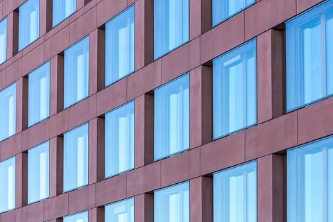 Facade of ARD-Hauptstadtstudio in Berlin-Mitte. ARD-Hauptstadtstudio is a television studio in Berlin operated jointly by the members of the federal broadcasting network ARD.