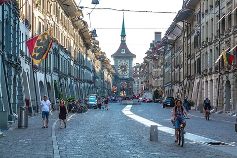 The Zytglogge clock tower, Bern, Switzerland